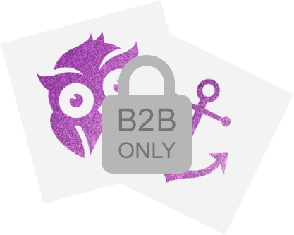 B2B Account open glitter certificate