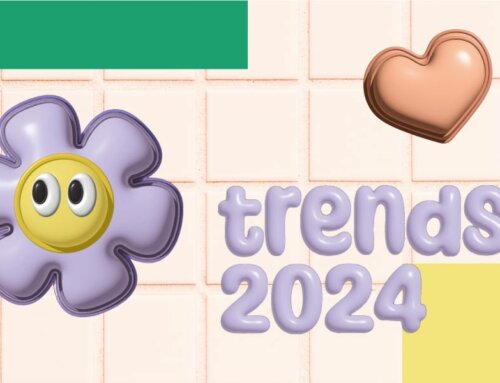 Trendfarben und Illustrations-Trends 2024