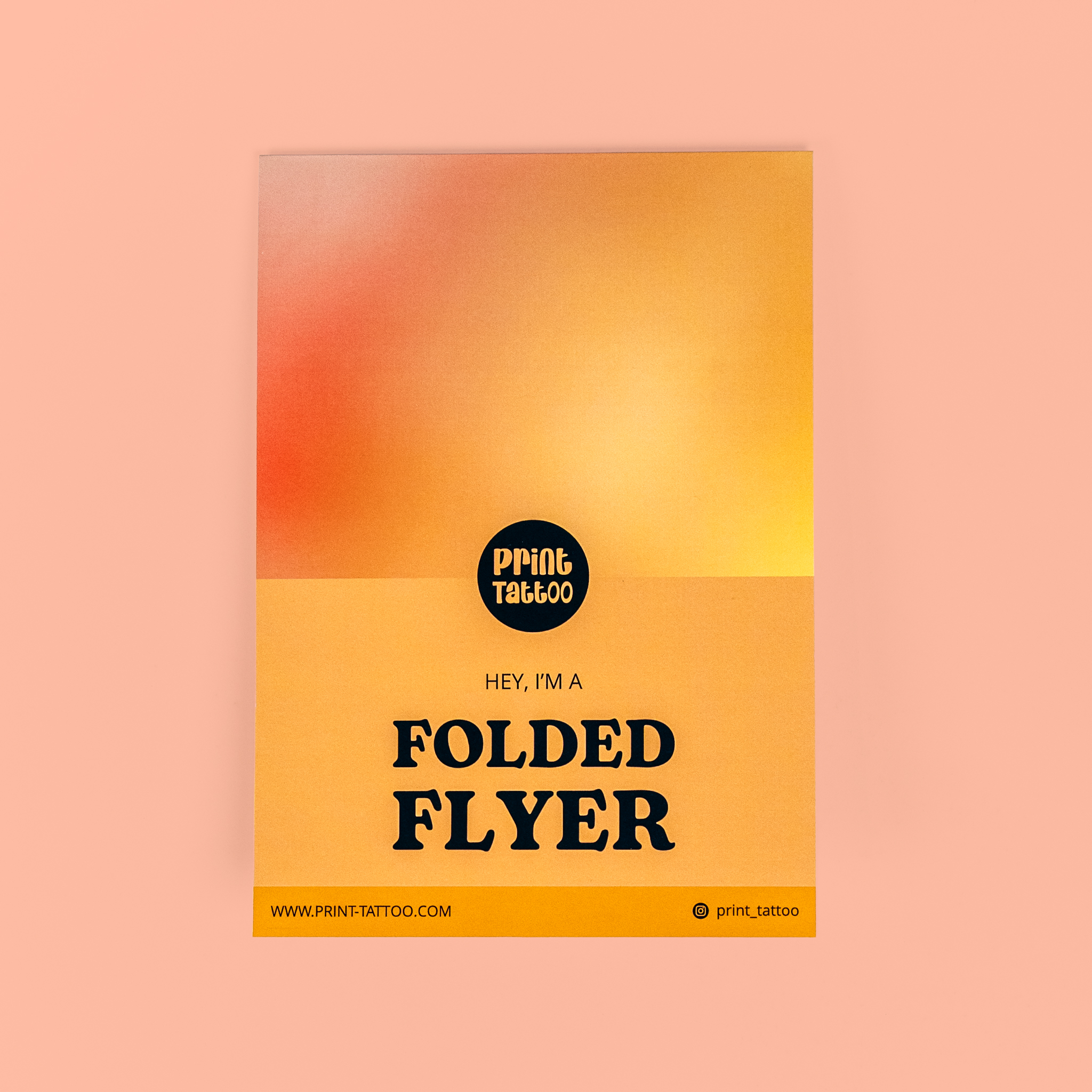 Faltflyer Tattoo