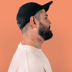 Temporary tattoos in colour with your design