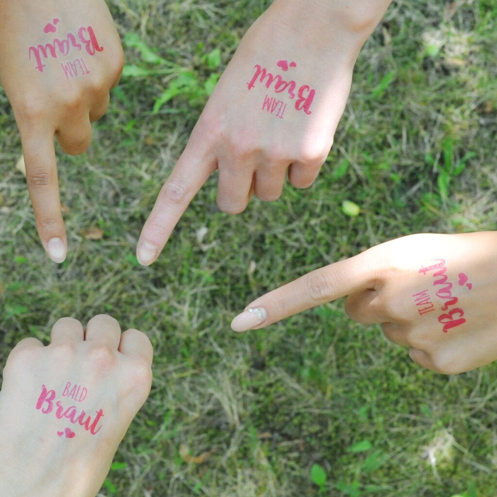 Personalisierbare Tattoos für unvergessliche Hochzeitsmomente